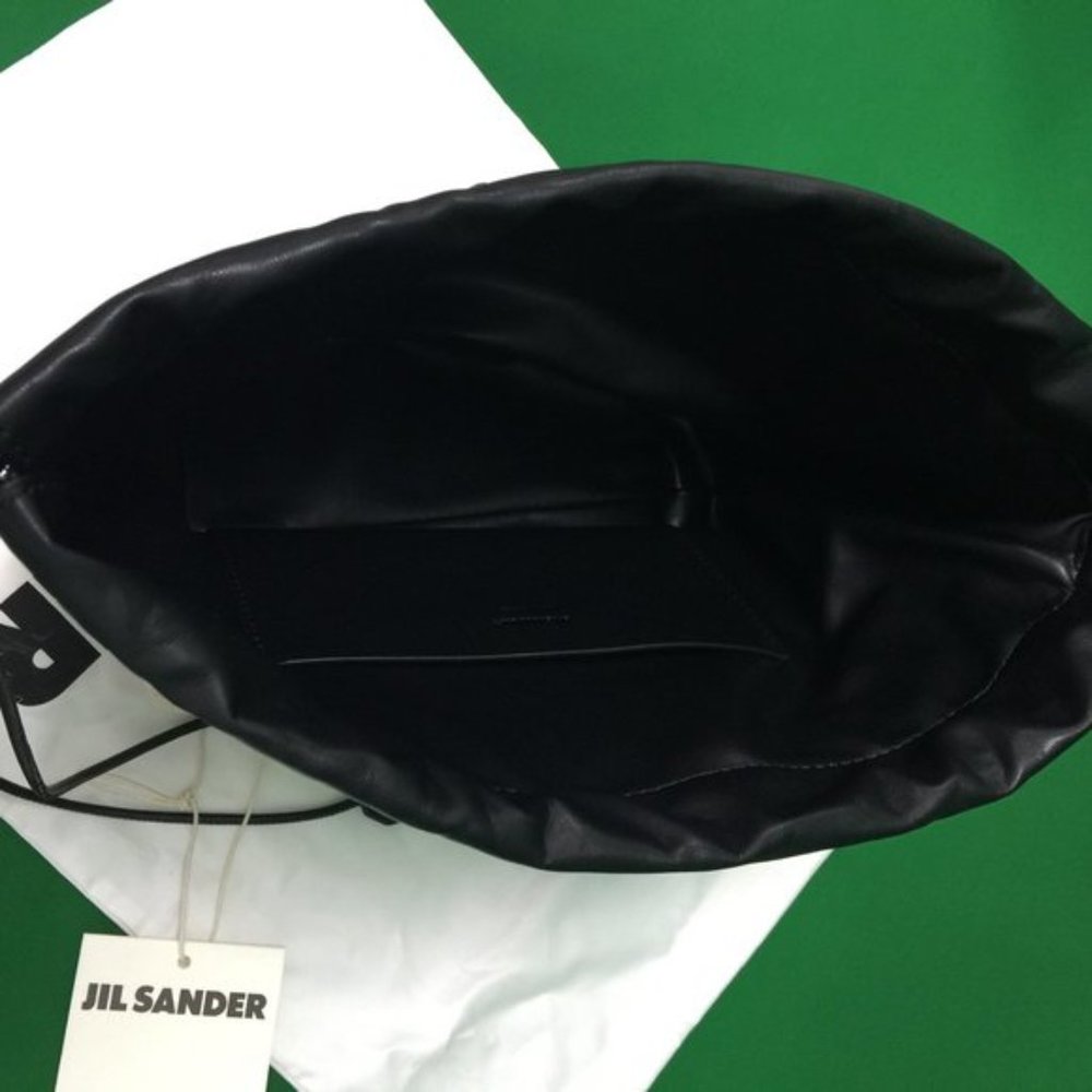 Jil Sander NWT Small Canvas Drawstring Crossbody Bag - Picture 6 of 9